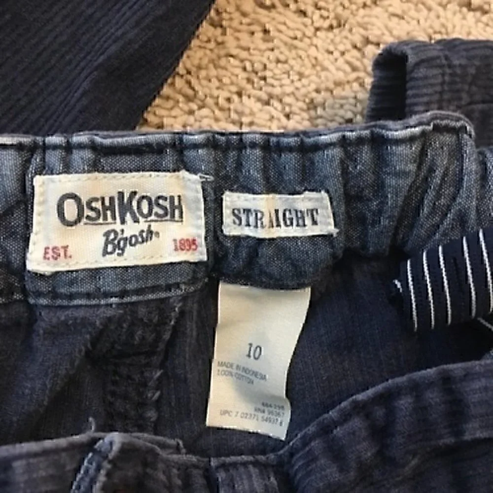 Boys size 10 Osh Kosh cordory pants navy